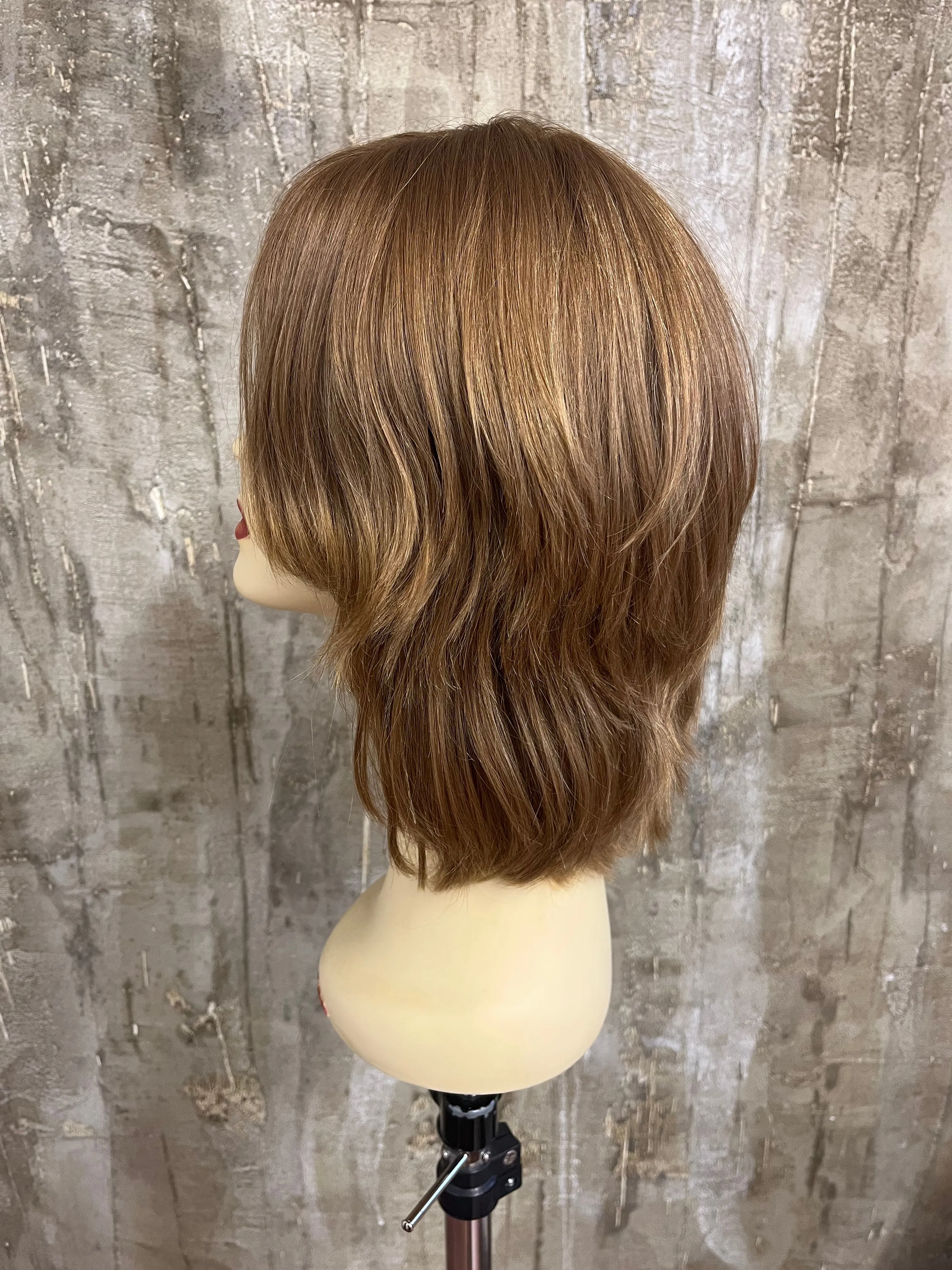 100% EUROPEAN VIRGIN HUMAN HAIR 14.5" BLOND