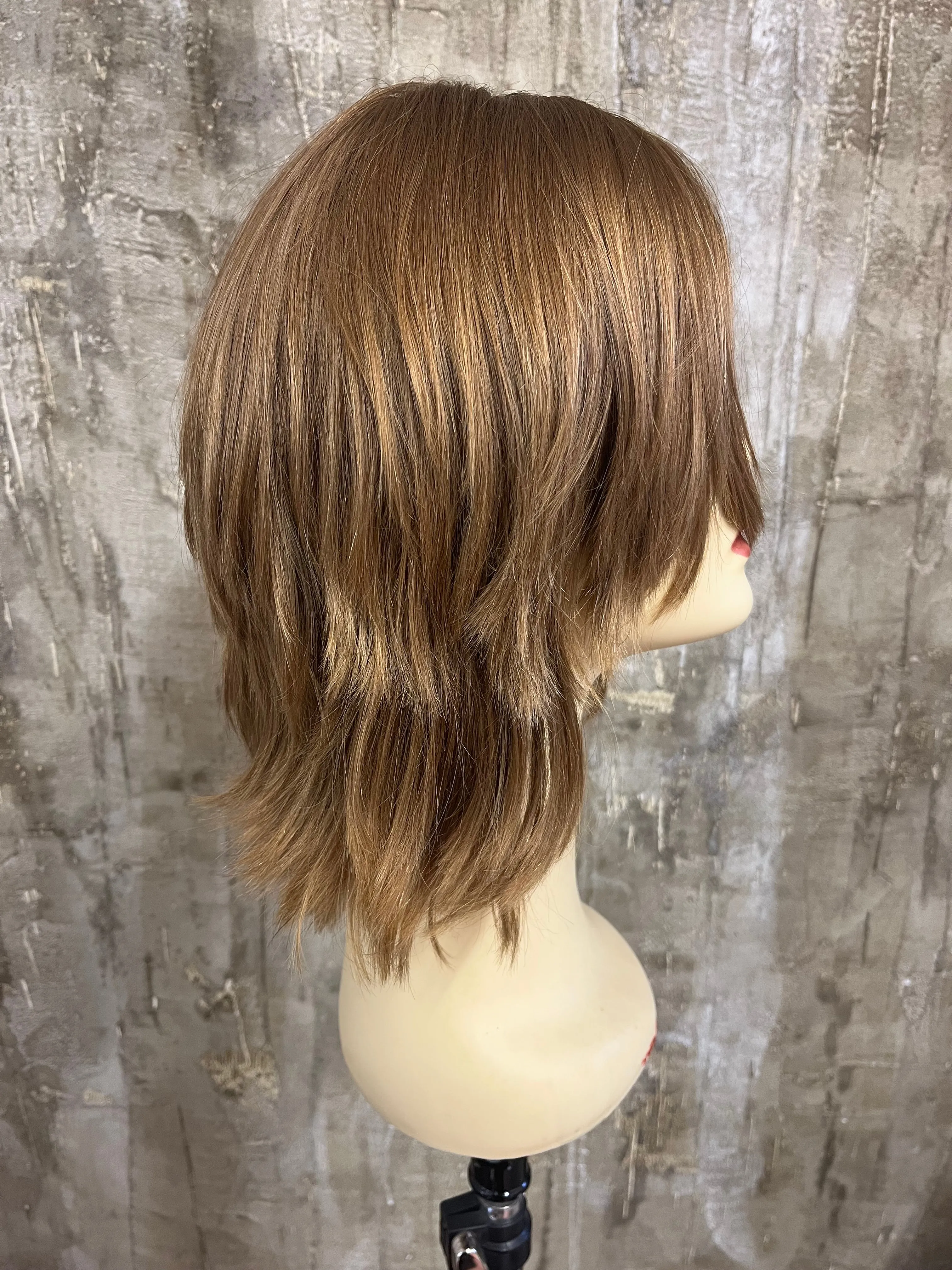 100% EUROPEAN VIRGIN HUMAN HAIR 14.5" BLOND