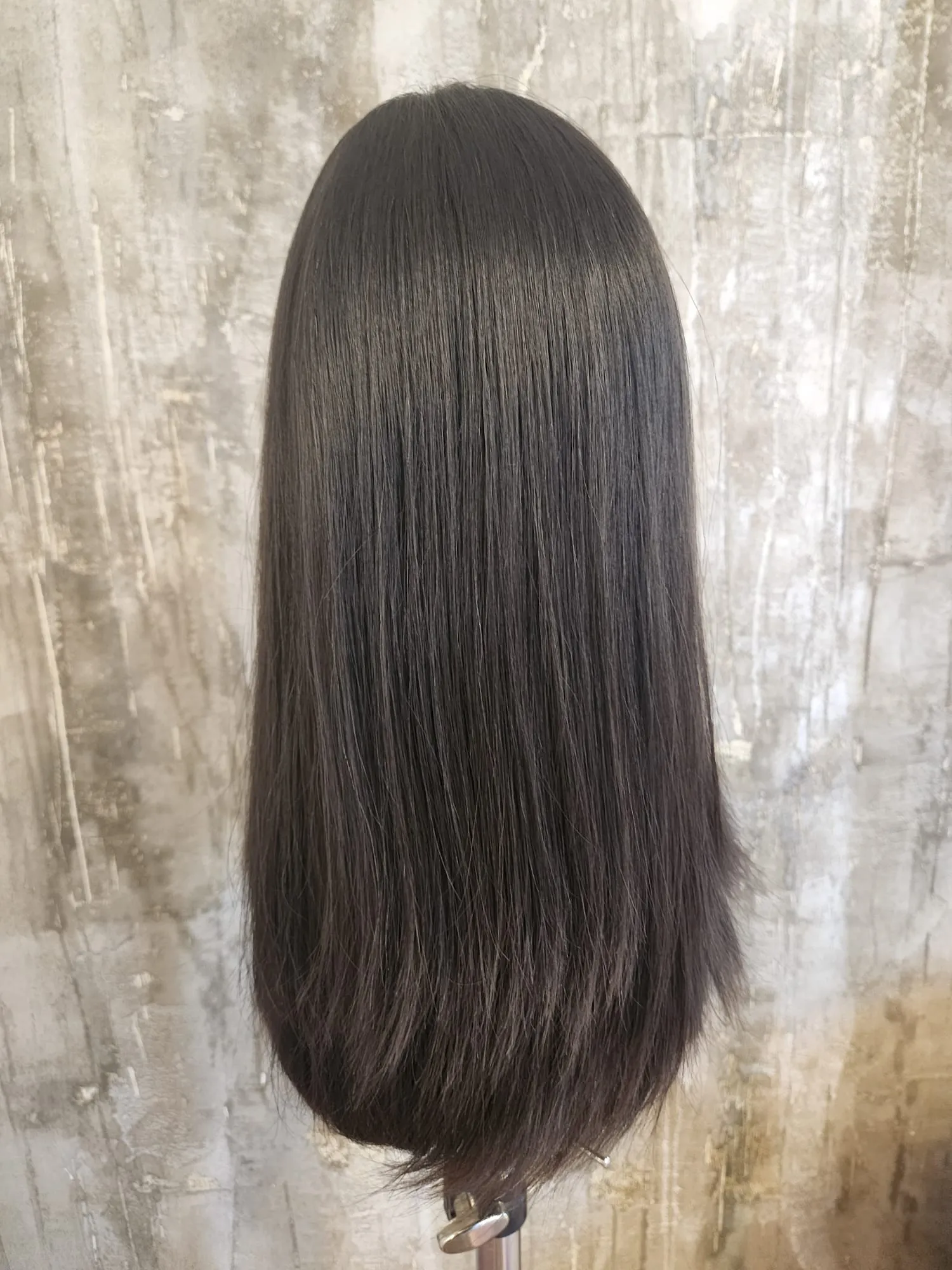 100% Natural Virgin Human Hair 19'' Dark Brown