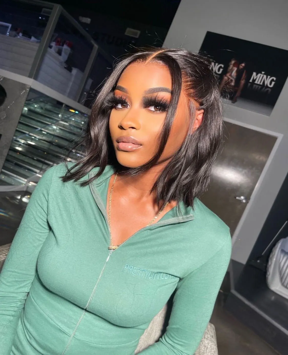 14 inch Invisible HD Lace Front Bob Wig