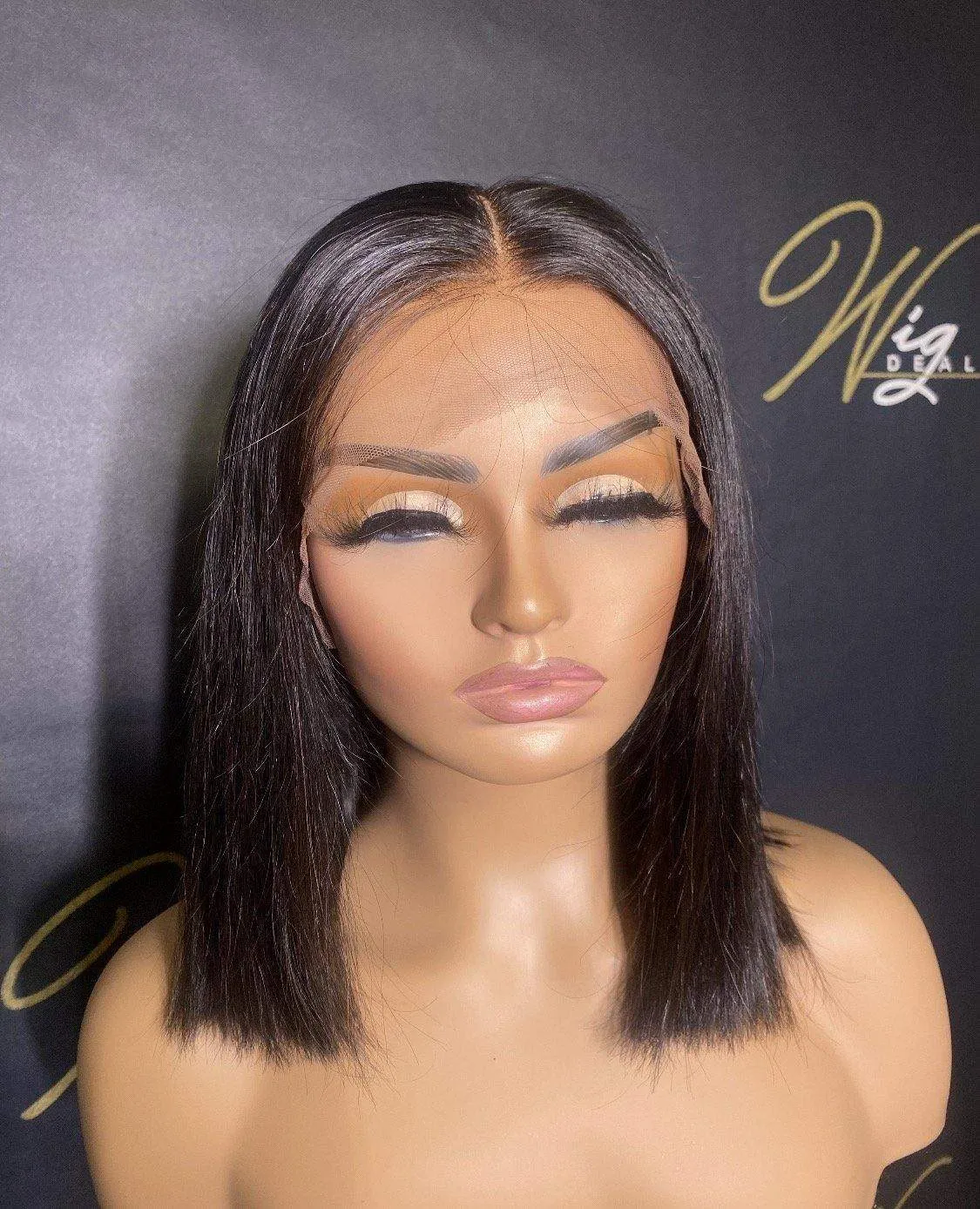 14 inch Invisible HD Lace Front Bob Wig