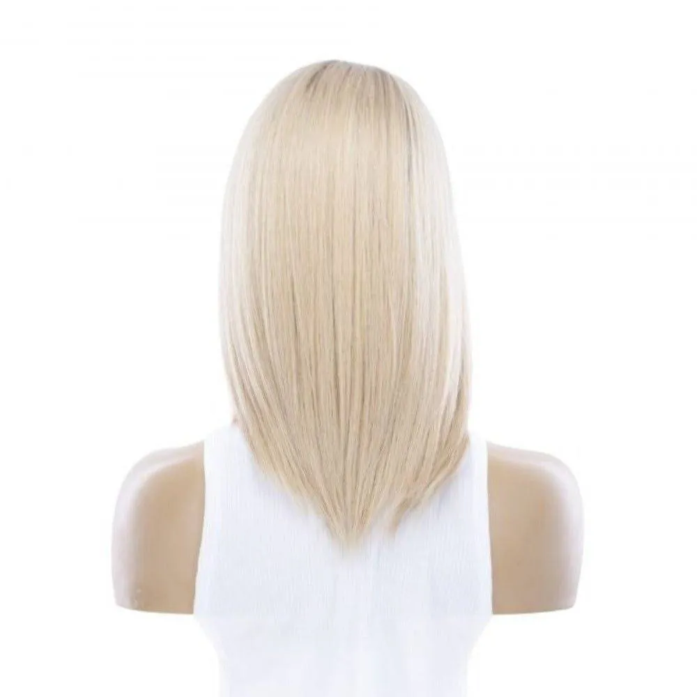 16" Princess Silk Top Wig Golden Blonde