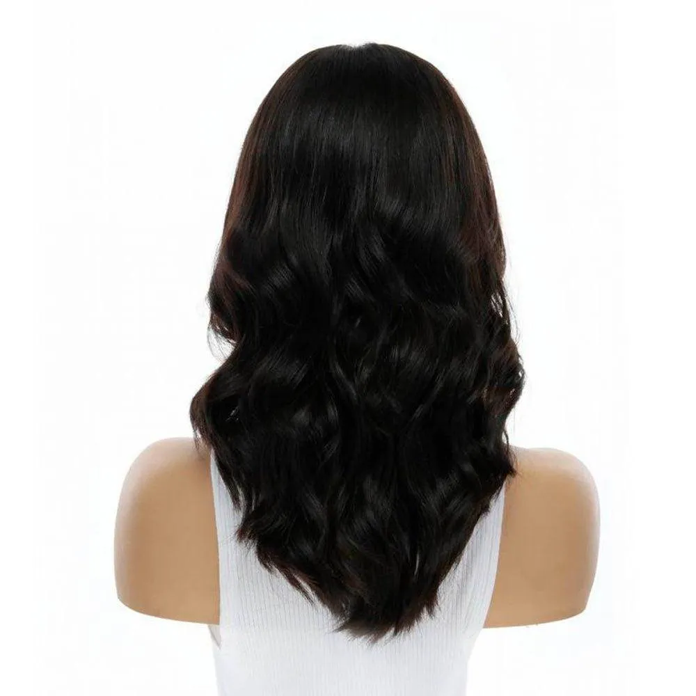 16" Secret Lace Top Wig #2 Neutral Dark Brown