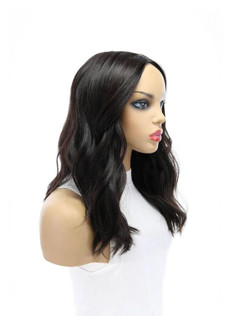 19" Nicole Silk Top Wig Soft Black