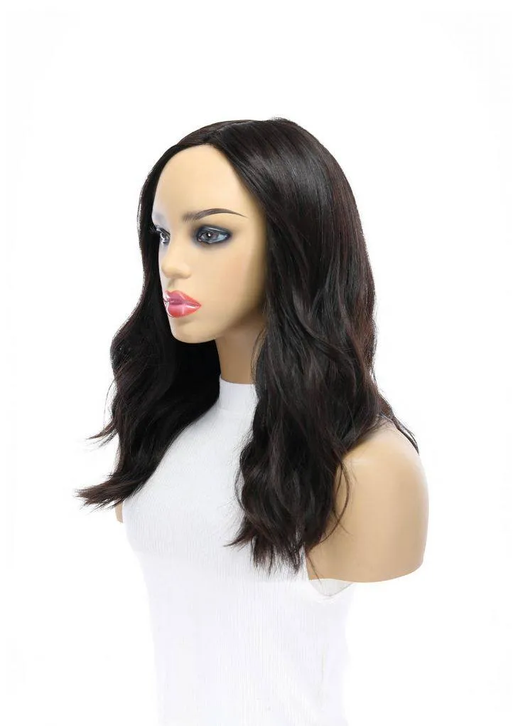 19" Nicole Silk Top Wig Soft Black