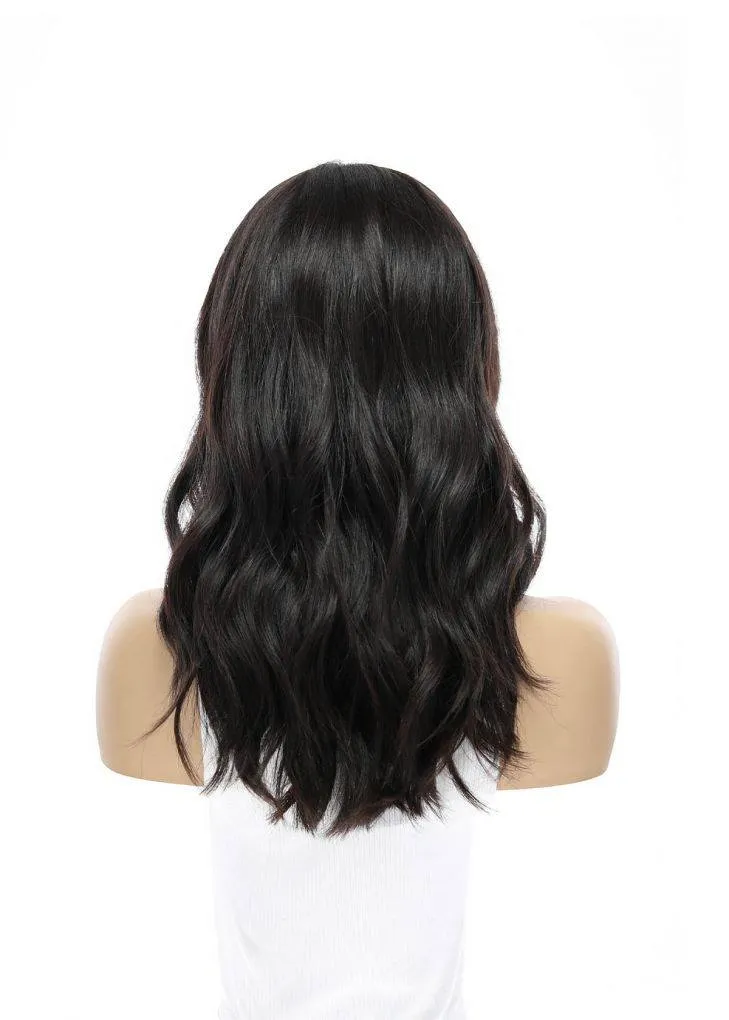 19" Nicole Silk Top Wig Soft Black