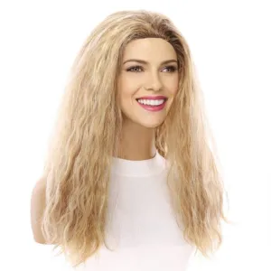 20" 3/4 Bandfall Wig Ash Blonde Wavy