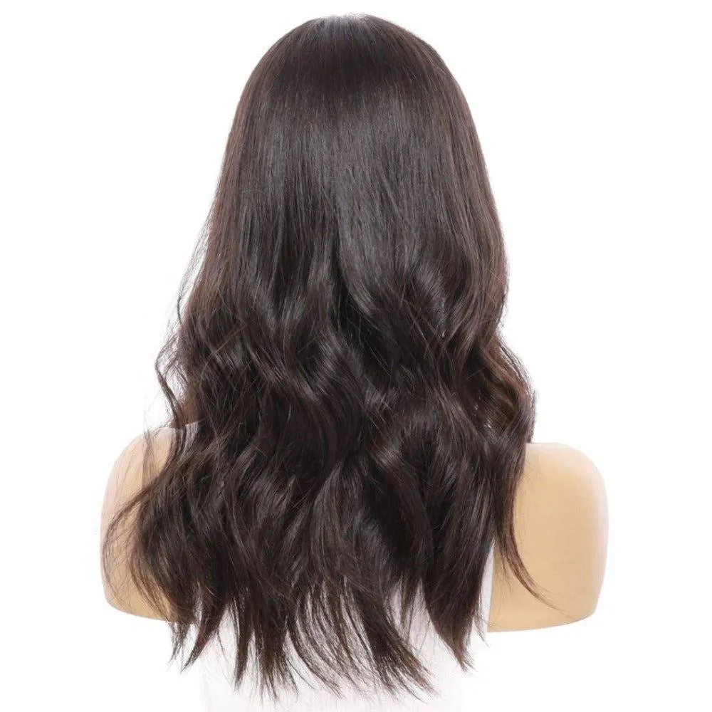 20" Princess Silk Top Wig Natural Black