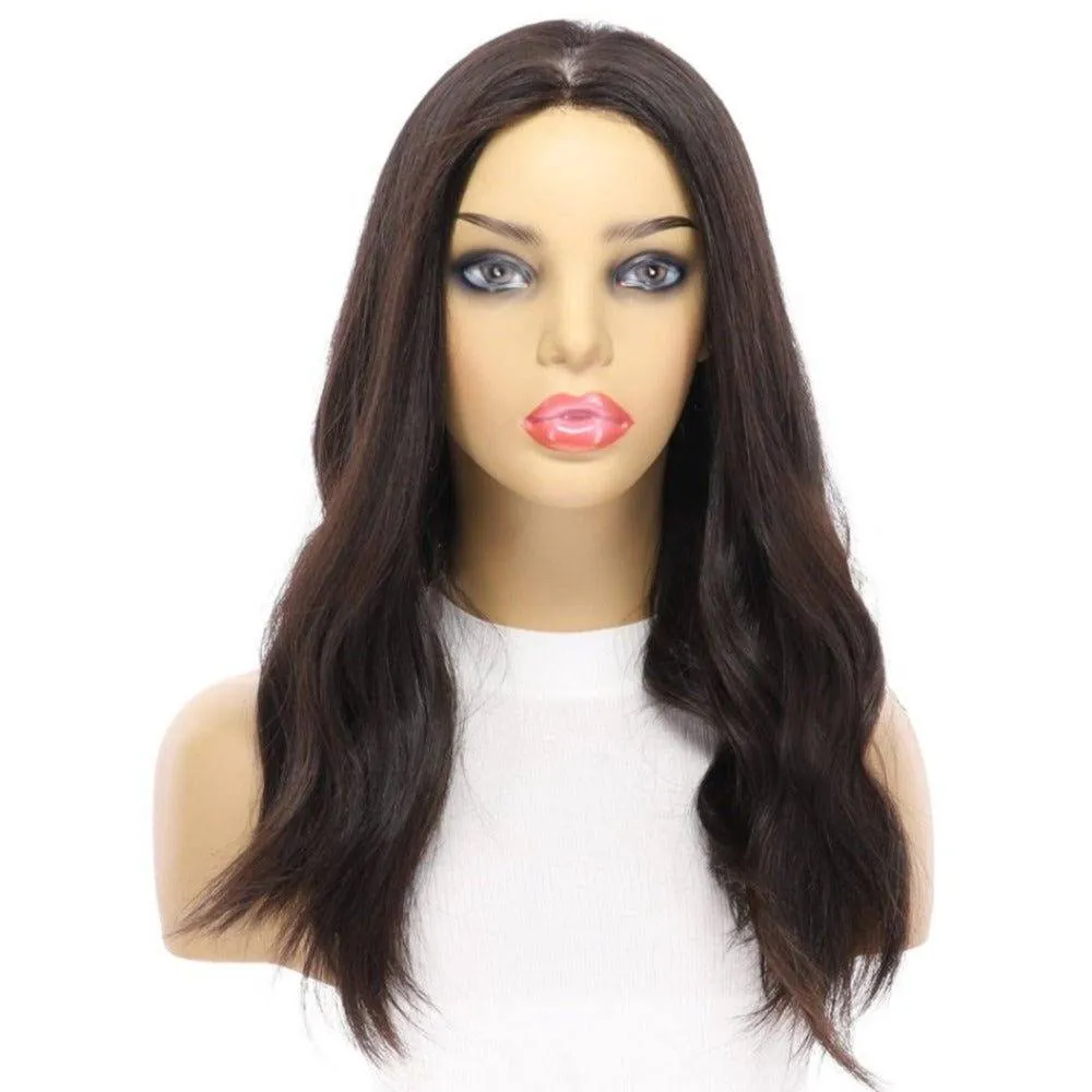 20" Princess Silk Top Wig Natural Black