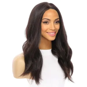 20" Princess Silk Top Wig Natural Black
