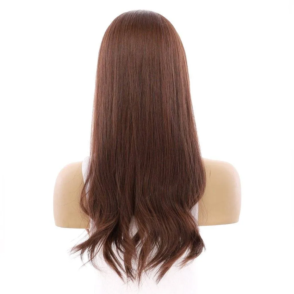 22" Princess Silk Top Wig Auburn