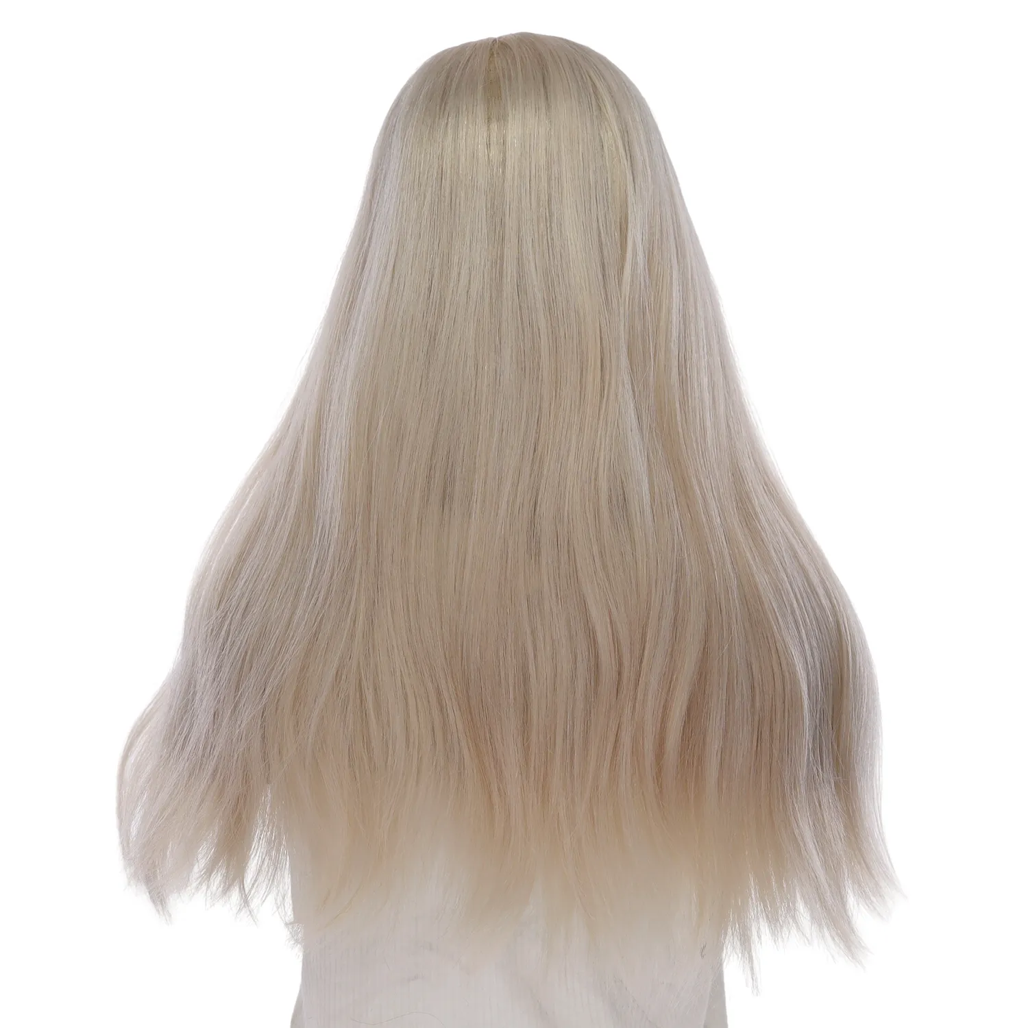 22" Princess Silk Top Wig Ice Blonde