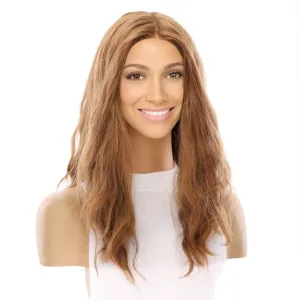 22" Reese Silk Top Wig Strawberry Blonde Wavy