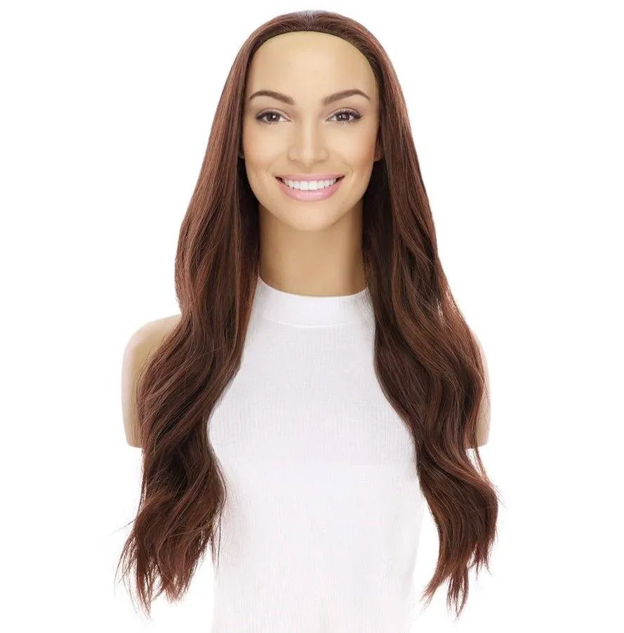 24" 3/4 Bandfall Wig Auburn