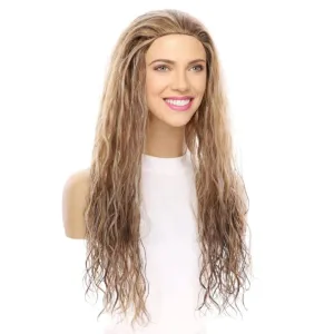 24" 3/4 Bandfall Wig Medium Blonde Wavy