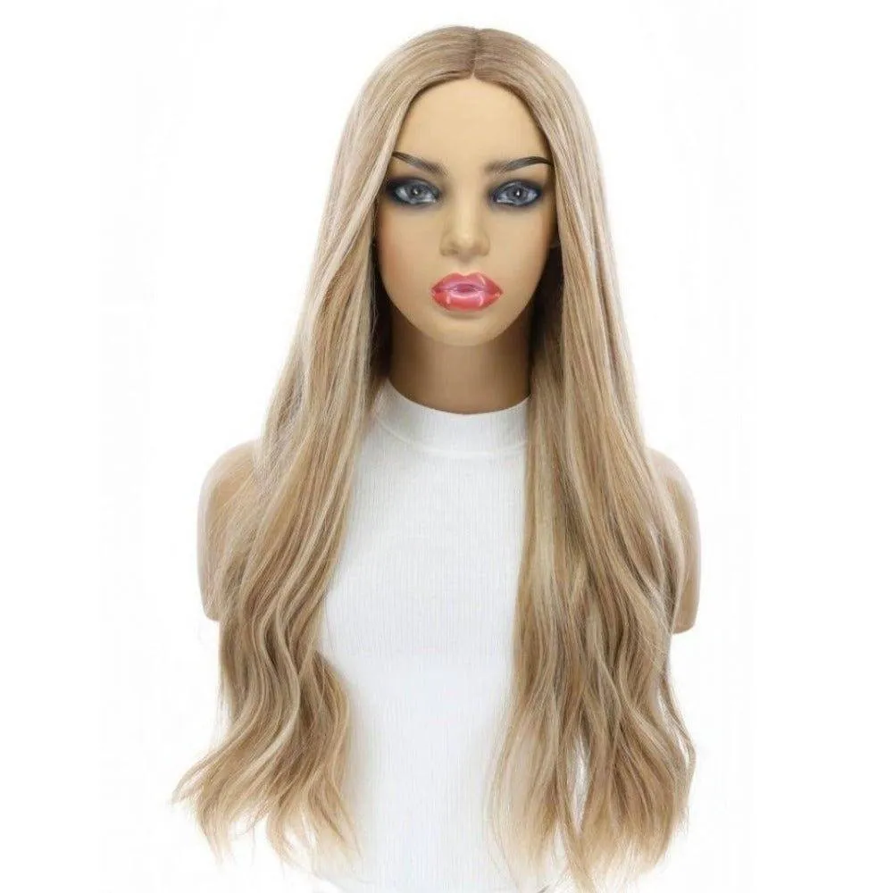26" Divine Lace Top Wig Ash Blonde