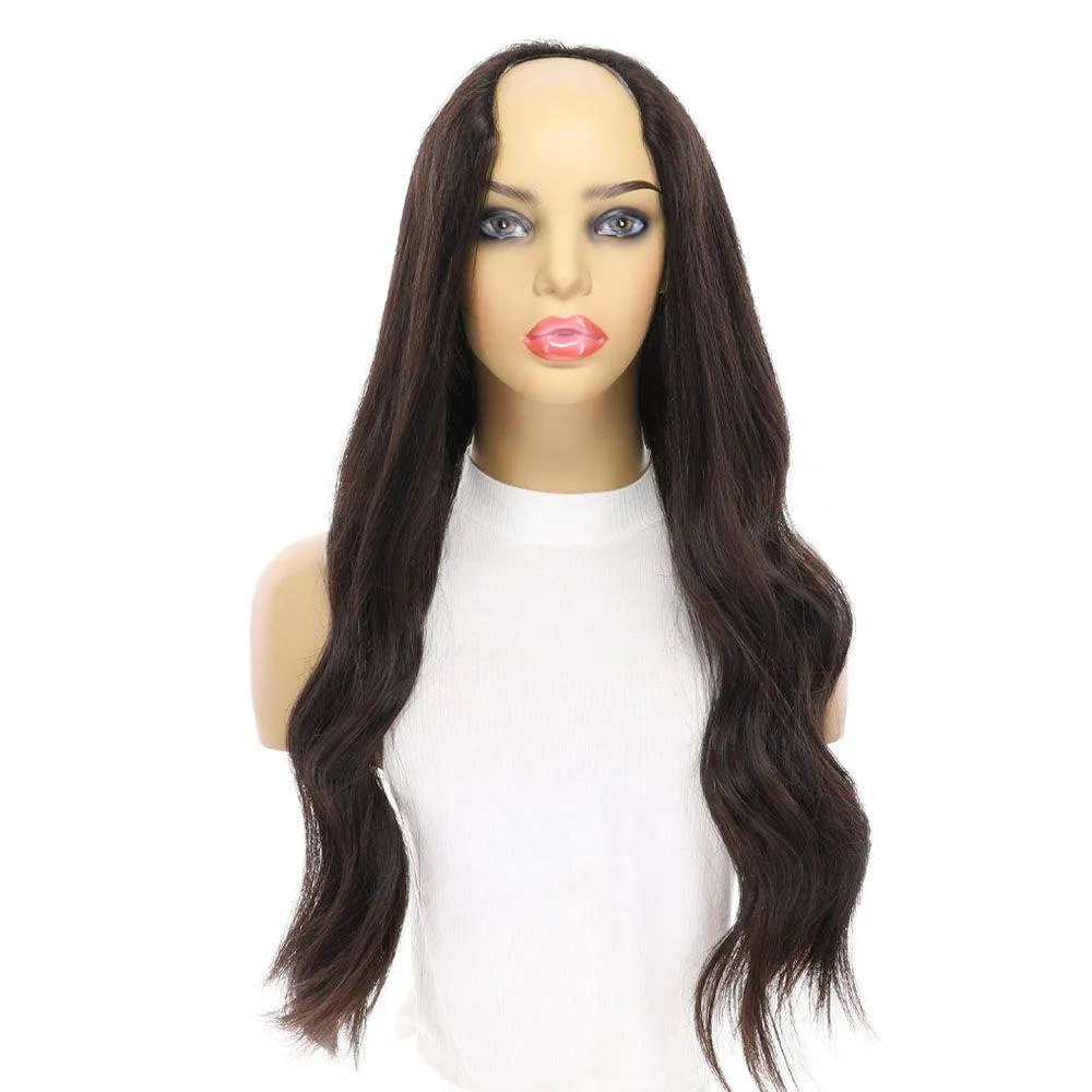 26" U-Shape Wig Natural Black