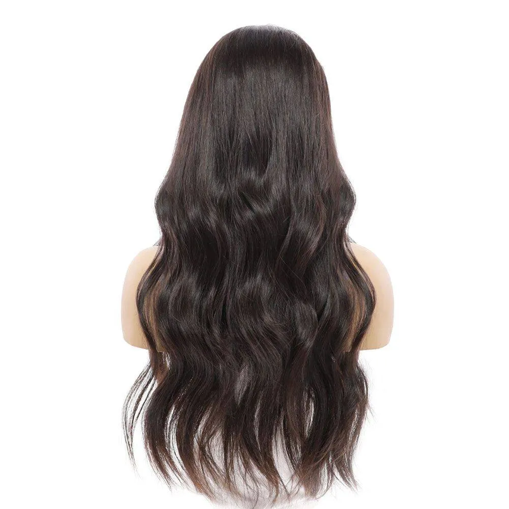 26" U-Shape Wig Natural Black
