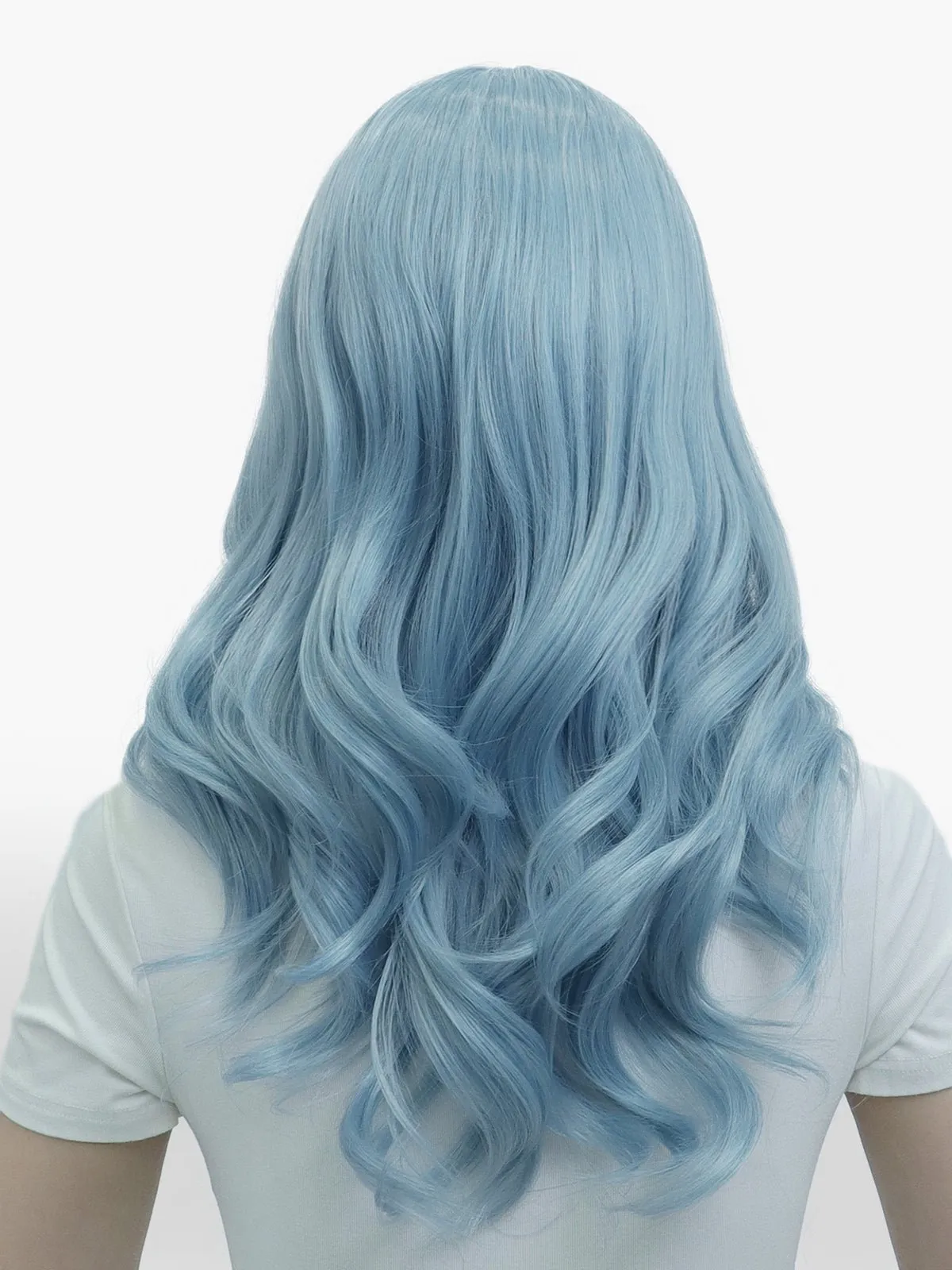 Angela Collection-Lona collection T part glue less wigs blonde&brown&pink&blue