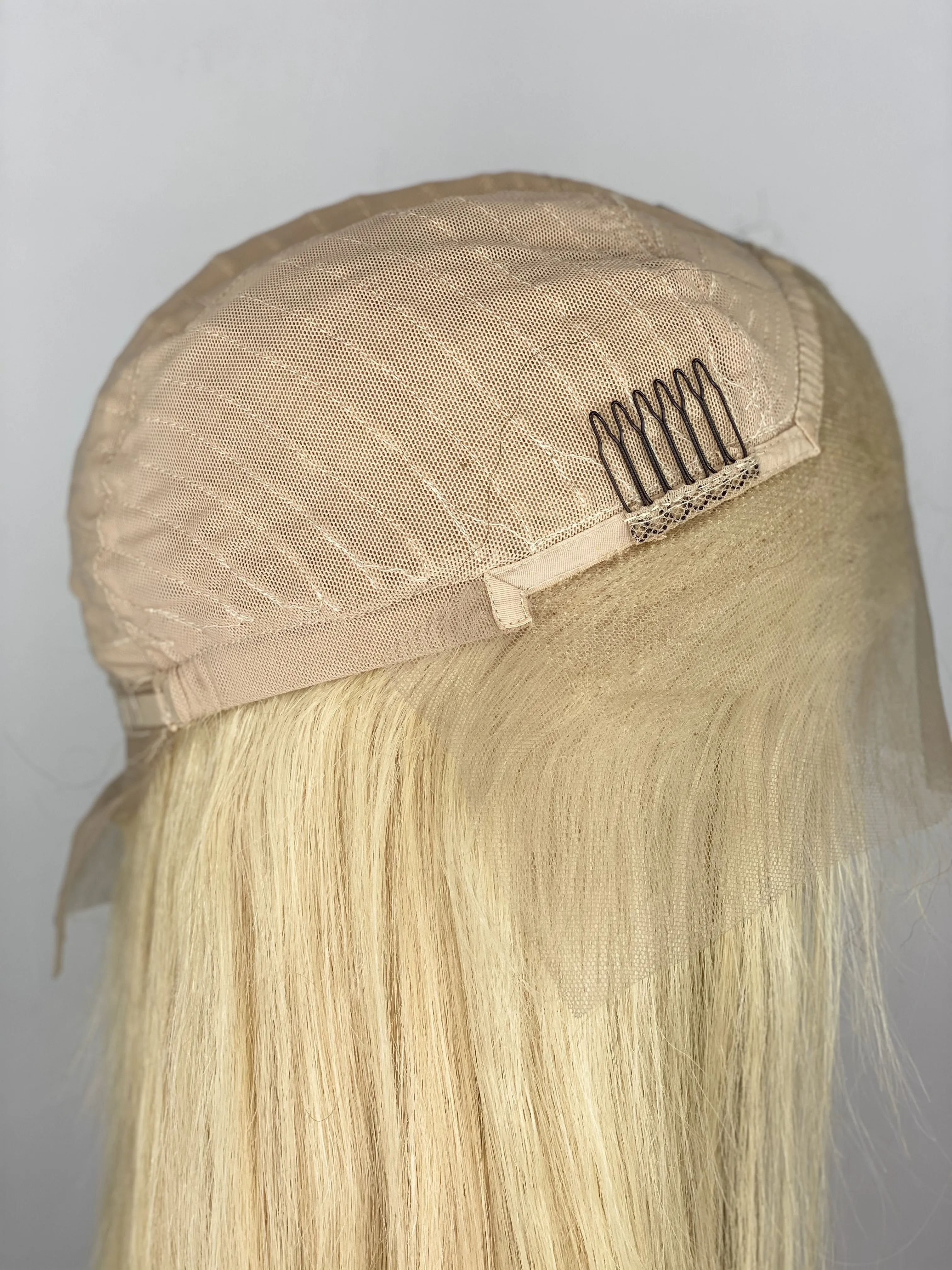Blonde Straight Lace Front Human Hair Bob Wig