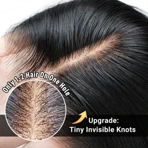 Chinalacewig Custom Wig 100% Human Virgin Hair 5x5 HD Lace Wig Blonde Highlight Wave High End Wig Custom04