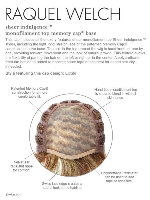 Excite | Short Synthetic Wig (Mono Top) | DISCONTINUED