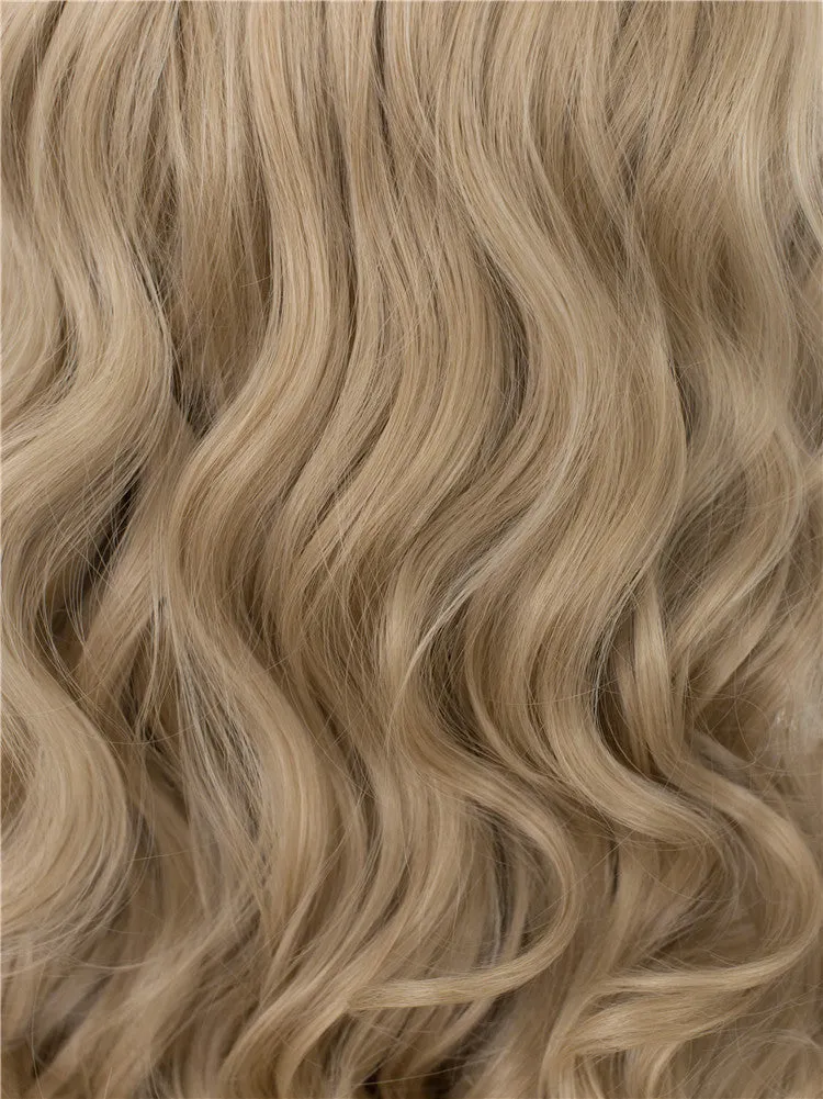 Grace - Honey Blonde Long Wavy Synthetic Lace Front 13*2 Cosplay Hair Synthetic Costume Wigs-N7-M16/613