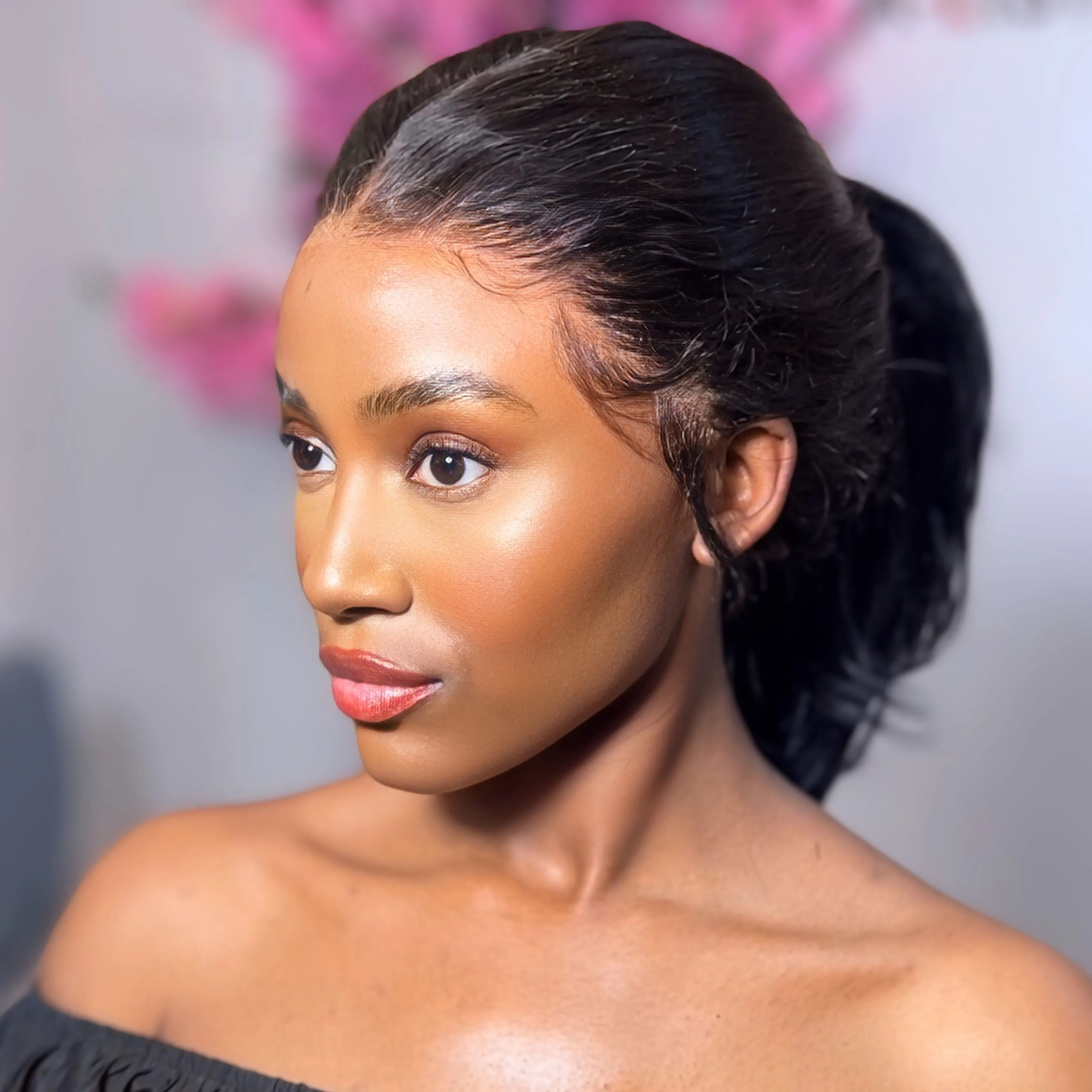LARGE ANDREA Body Wave Glueless Lace Front Wig – Pre-Plucked HD Lace Wig