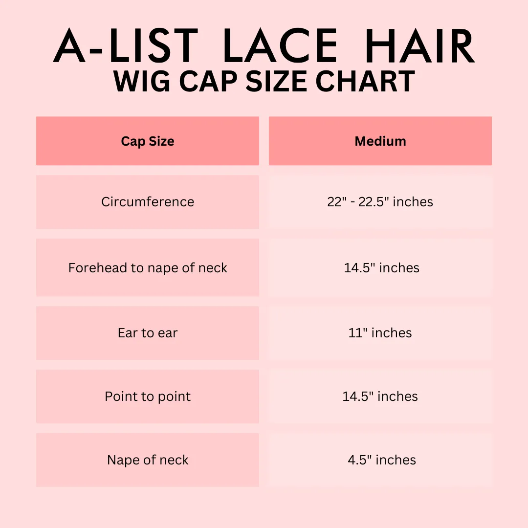 LARGE NAOMI - Glueless Silky Straight Wig HD Lace Virgin Human Hair Preplucked