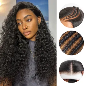 Luvme Hair Pre-Knotless PartingMax Super Natural Water Wave Glueless 7x6 Closure HD Lace Curly Wig