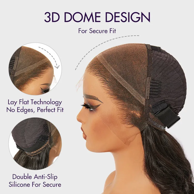 PreMax Wigs - Super Natural Hairline Deep Wave Ear-to-ear 13x6 Frontal HD Lace Long Curly Wig