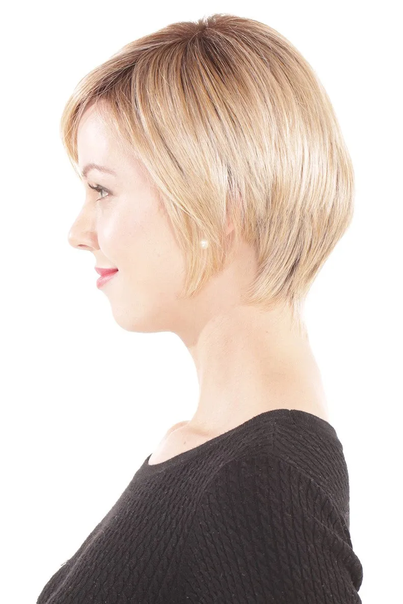Sale - Belle Tress Toppers - Lace Front Mono Topper 6" (#7009) - Color: English Toffee