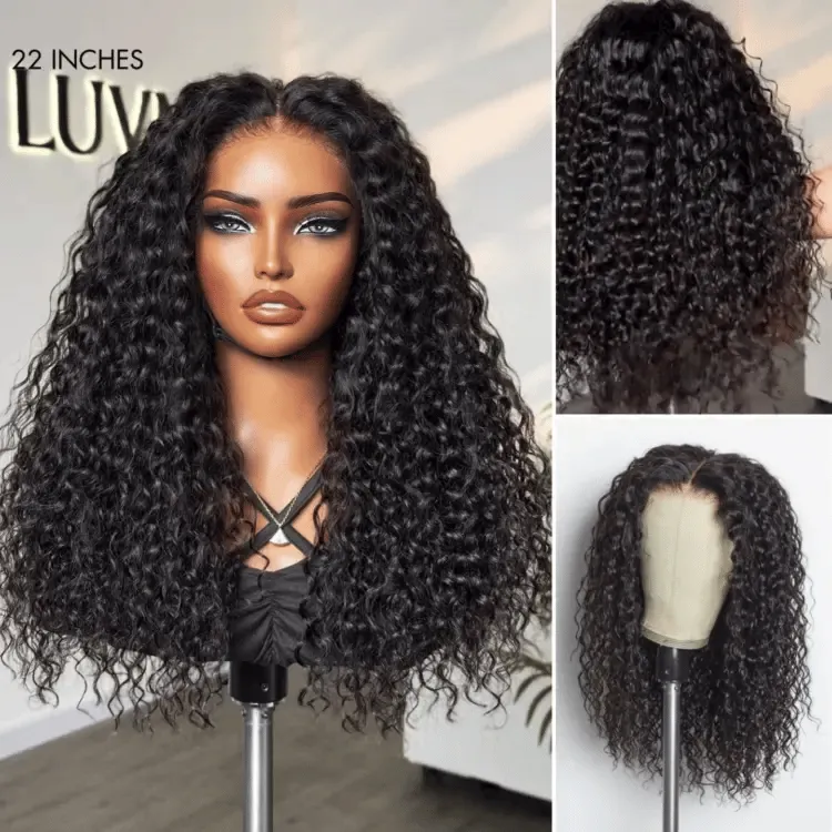 Special Deal | AiryFit™ Scalp Care Wigs | Effortless Water Wave Snugfit Glueless 5x5 Closure Pre-Cut Lace Curly Wig