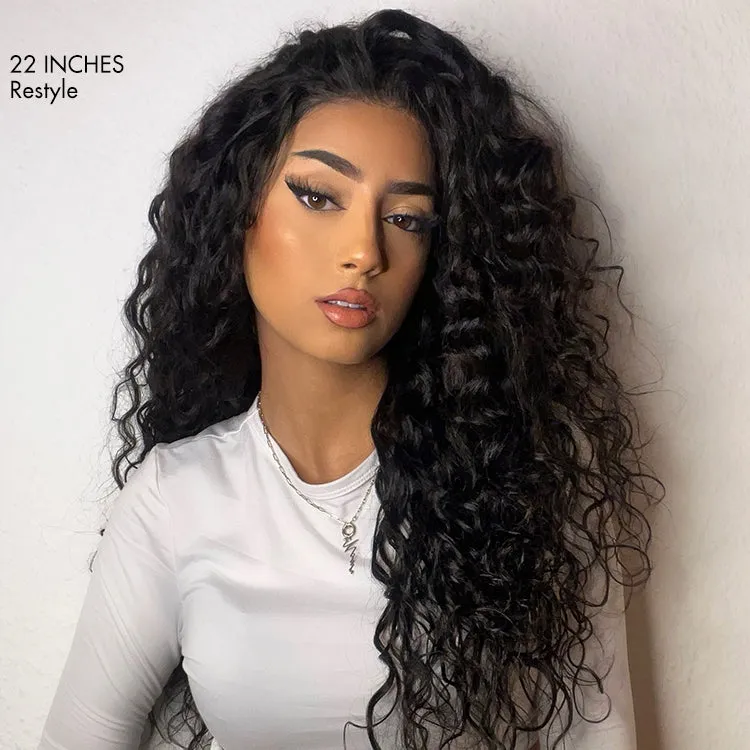 Special Deal | AiryFit™ Scalp Care Wigs | Effortless Water Wave Snugfit Glueless 5x5 Closure Pre-Cut Lace Curly Wig