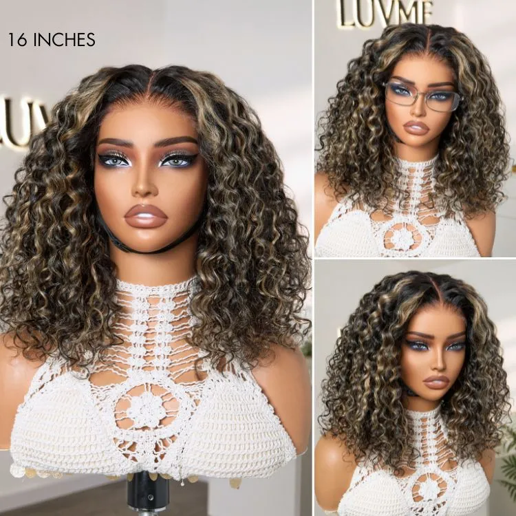Special Deal | AiryFit™ Scalp Care Wigs | Effortless Water Wave Snugfit Glueless 5x5 Closure Pre-Cut Lace Curly Wig
