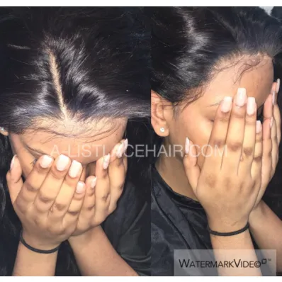 Straight Lace Frontal - 13 x6 Frontal Virgin Brazilian Human Hair
