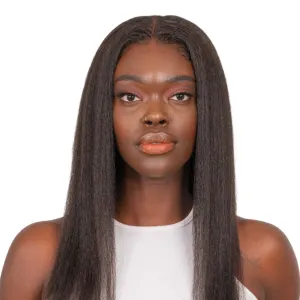 The AMARACHI - Natural Kinky Straight Glueless Full Lace £30 Off