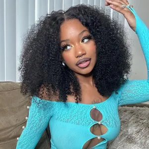 Tuneful Glueless Ready Go Kinky Curly Full Bouncy Wigs